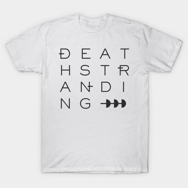 Death Stranding Title Design T-Shirt by RobaehOod